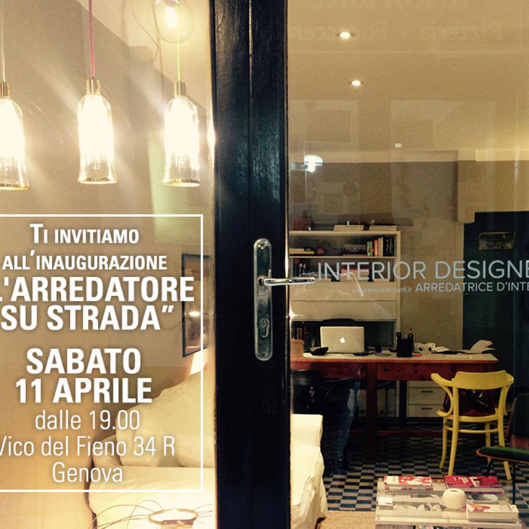 Inaugurazione studio!